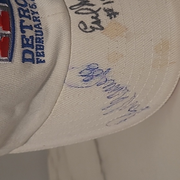 Super Bowl XL 40 Detroit 2006 Cap Quarterback Autographed Ball Cap Football - Picture 4 of 10